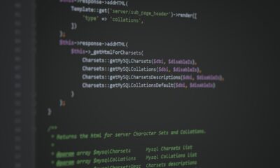 Code source PHP affiché sur un écran d'ordinateur